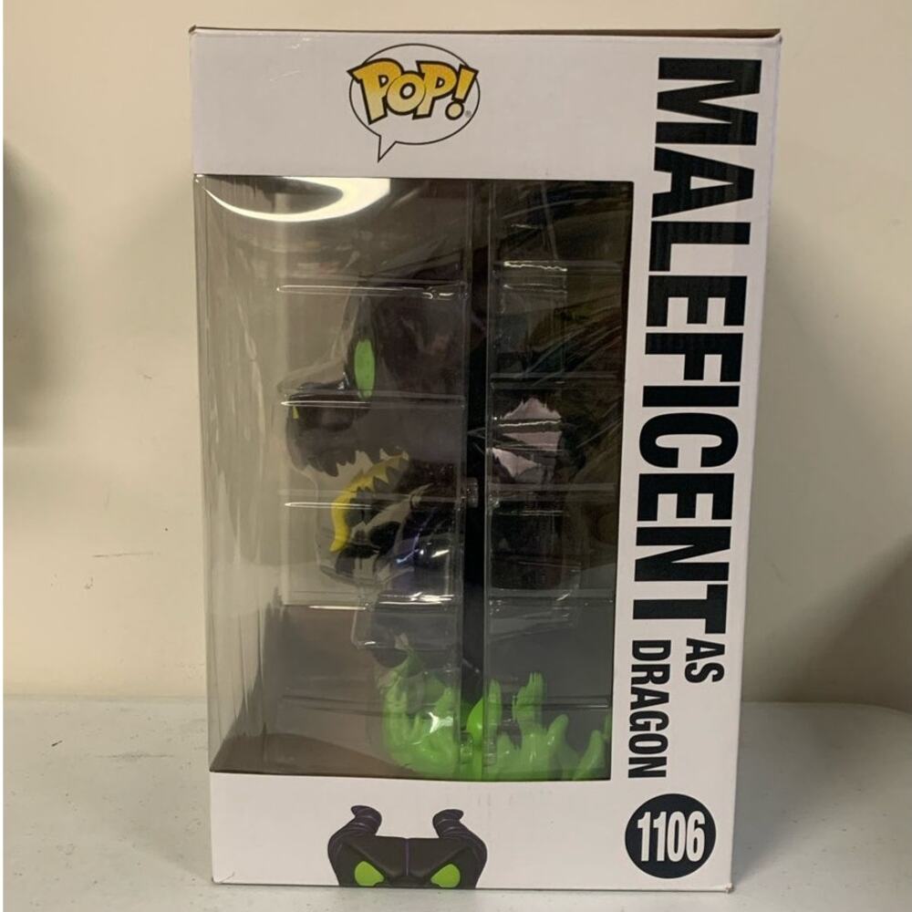 Funko Pop Jumbo: Villains - Maleficent Dragon, 10" - Picture 3 of 5